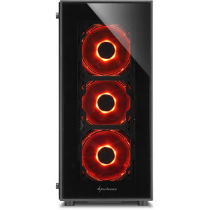 Sharkoon TG5 Glass Red