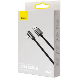 Baseus Legend Elbow CATCS-B01, USB Male la USB-C Male, 1 m, Black