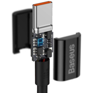 Baseus Superior CATYS-B01, USB-C Male la USB-C Male, 100W, 1 m, Black
