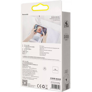 Baseus Legend Elbow CALCS-01, USB Male la Lightning Male, 1 m, Black