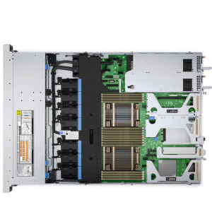 DELL PowerEdge R450 1U, 2x Procesor Intel® Xeon® Silver 4310 2.1GHz Ice Lake, 64GB RDIMM RAM, 2x 480GB SATA 6G SSD + 2x 4TB SATA 6G 7.2K HDD, PERC H755, 4x Hot Plug LFF