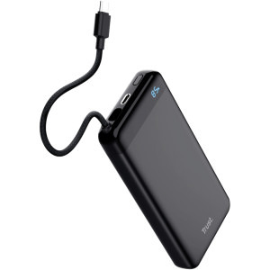 Trust Fiera, 10000 mAh, 2x USB, Black