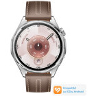 SmartWatch Huawei Watch GT 6, 46mm, Steel Stainless Steel, curea Grey Composite Leather