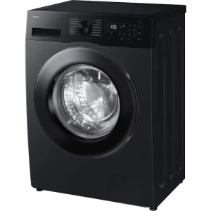 Samsung WW80FG5L32ABLE, Slim, 8 kg, 1200 RPM, Clasa A, Digital Inverter, AI EcoBubble, Bubble Shot, AI Energy, SmartThings, Negru