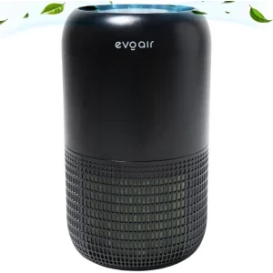 Evoair Purificator de aer Yuvo, Negru