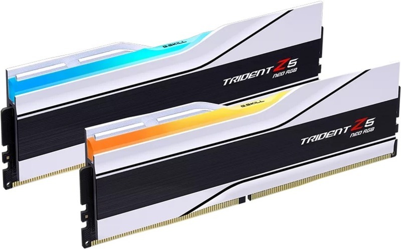 Memorie G.Skill Trident Z5 Neo RGB 32GB DDR5 6000MHz CL30 Dual Channel Kit White