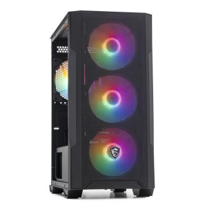 PC Gaming ZMEU Max Advanced Edition, AMD Ryzen 3 4300GE 3.5GHz, 32GB DDR4, 1TB SSD, Radeon Vega 6, Iluminare RGB