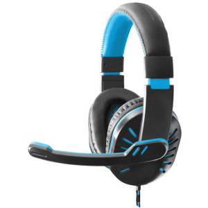 Casti Gaming Esperanza EGH330B Crow Black/Blue