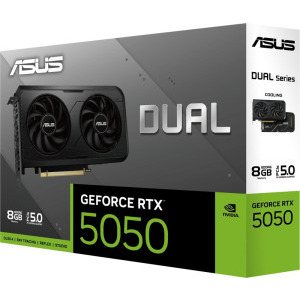 ASUS GeForce RTX 5050 DUAL 8GB GDDR6 128-bit DLSS 4.0