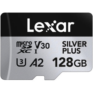 Card memorie Lexar microSDXC Professional Silver Plus UHS-I 128GB