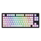 Tastatura Gaming HATOR Skyfall Mag Ultra 8K 65 RGB White/Black Aurum Ice Magnetic Linear Switch Mecanica
