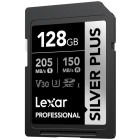 Card memorie Lexar SDXC Professional Silver Plus UHS-I 128GB