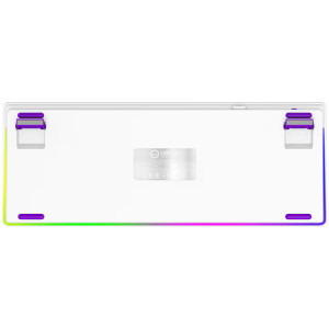 LORGAR KBP70TKLW Pro TKL RGB Toxic Purple Linear Switch White Mecanica