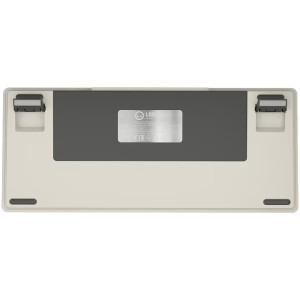 LORGAR KBP7075W Pro TKL RGB Toxic Purple Linear Switch Beige Mecanica
