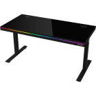 Birou Gaming LORGAR LRG-DP80G RGB Dark Grey