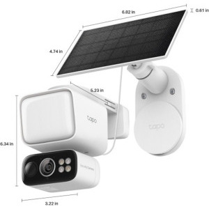 TP-LINK Tapo C615F KIT 4mm + Panou solar