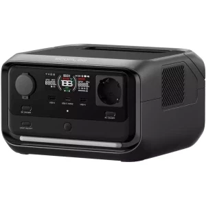 Statie de alimentare portabila EcoFlow River 3 Plus, 286 Wh, 600 W, LiFePO4