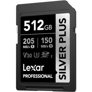 Lexar SDXC Professional Silver Plus UHS-I 512GB