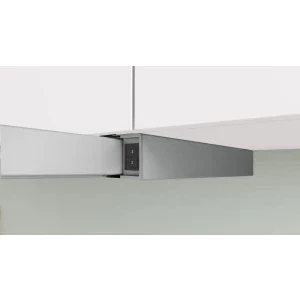 Bosch telescopica DFM064W55, Putere de absorbtie 394 m3/h, Clasa C, 3 trepte de viteza, Iluminare LED, 60 cm, Argintiu
