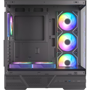 Gaming DRAGON Esports Edition, AMD Ryzen 5 9600X 3.9GHz, 16GB DDR5, 1TB SSD, RTX 5070 12GB GDDR7, Iluminare RGB