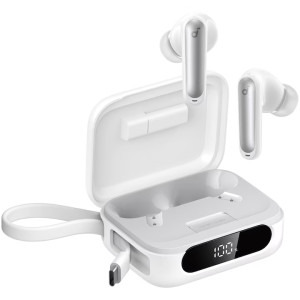 Casti Anker In-Ear, Soundcore P41i, True Wireless, Bluetooth, Adaptive ANC, Autonomie 192 ore, White