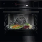 Cuptor incorporabil AEG TP9SB831AB, Electric, 70 L, Autocuratare hidrolitica, SteamPro, CookSmart, AI TasteAssist, My AEG Care, Grill, Clasa A++, Negru