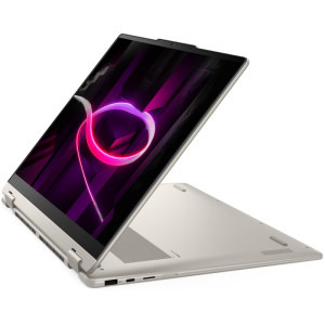 Lenovo 16'' Yoga 7 2-in-1 16AGP11, WUXGA OLED Touch, Procesor AMD Ryzen™ AI 5 435 (8M Cache, up to 4.5 GHz), 16GB LPDDR5X, 512GB SSD, AMD Radeon 840M, No OS, Seashell, 3Yr Onsite Premium Care