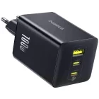 Incarcator retea Baseus EnerFill FE11, 2x USB-C, 1x USB, Quick Charge 100 W, GaN, Black