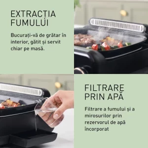 Panasonic Gratar electric multifunctional 4-in-1 NF-GM400KXE, 1524W, 2.5L, Negru