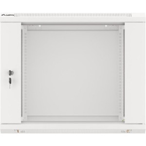 Lanberg WF01-6409-10S 9U, Wall mount, 600 x 450, Glass door, Gri