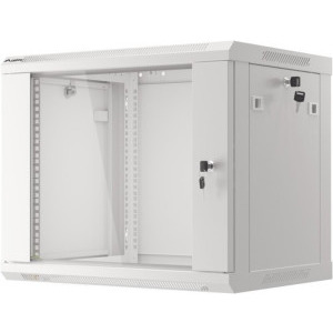 Lanberg WF01-6409-10S 9U, Wall mount, 600 x 450, Glass door, Gri