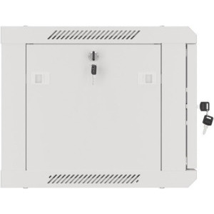Lanberg WF01-6406-10S 6U, Wall mount, 600 x 450, Glass door, Gri