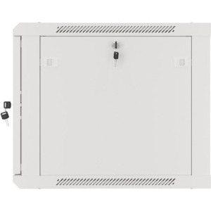 Lanberg WF01-6609-10S 9U, Wall mount, 600 x 600, Glass door, Gri