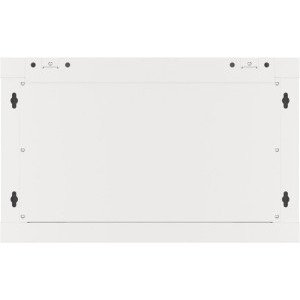 Lanberg WF01-6606-10S 6U, Wall mount, 600 x 600, Glass door, Gri