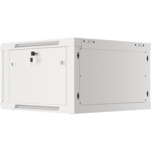 Lanberg WF01-6606-10S 6U, Wall mount, 600 x 600, Glass door, Gri