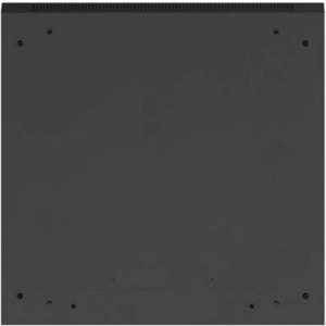 Lanberg WF01-6627-10B 27U, Wall mount, 600 x 600, Glass door, Negru