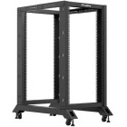 Lanberg OR01-6022-B 22U, Open rack, 600 x  1000, Negru