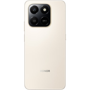 Honor X7d, 128GB, 6GB RAM, Dual SIM, 4G, Tri-Camera, Desert Gold + Honor Choice Earbuds X7e Active