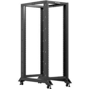 Lanberg OR01-6032-B 32U, Open rack, 600 x 1000, Negru