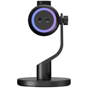 streamplify Mic Mini RGB cu suport Black
