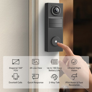 TP-LINK Sonerie video smart Tapo D205
