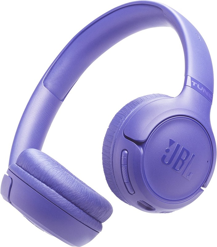 Casti JBL Tune 530BT, On-Ear, Wireless, Bluetooth 6.0, JBL Pure Bass Sound, autonomie 76h, Lavender