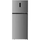 Frigider Heinner HF-HM415NFINVSD, 415 L, Clasa D, Full No Frost, Inverter, Control electronic, 178 cm, Argintiu