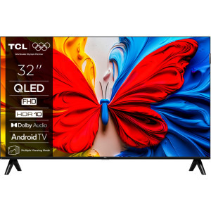 Televizor LED TCL Smart TV QLED 32S5K Seria S5K 80cm negru Full HD