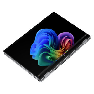 HP 16'' OmniBook X Flip 2-in-1 16-ar0012nn, 2880 x 1800 OLED Touch 48-120Hz, Procesor AMD Ryzen™ Al 7 350 (16M Cache, up to 5.0 GHz), 24GB LPDDR5X, 1TB SSD, AMD Radeon 860M, Win 11 Home, Meteor Silver