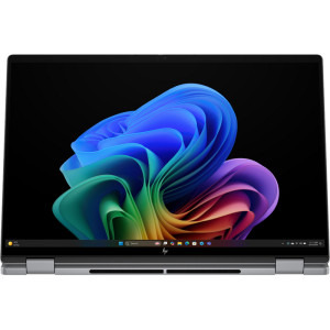 HP 16'' OmniBook X Flip 2-in-1 16-ar0016nn, 1920 x 1200 IPS Touch, Procesor AMD Ryzen™ Al 7 350 (16M Cache, up to 5.0 GHz), 24GB LPDDR5X, 1TB SSD, AMD Radeon 860M, Win 11 Home, Meteor Silver