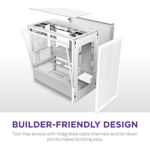 NZXT H3 Flow, White