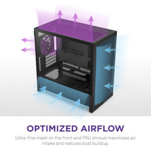 NZXT H3 Flow, Black