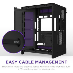 NZXT H9 Flow RGB, Black