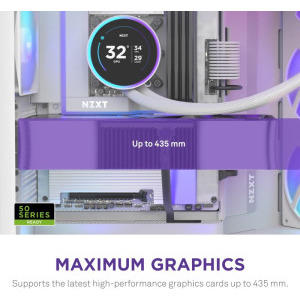 NZXT H9 Flow RGB+, White
